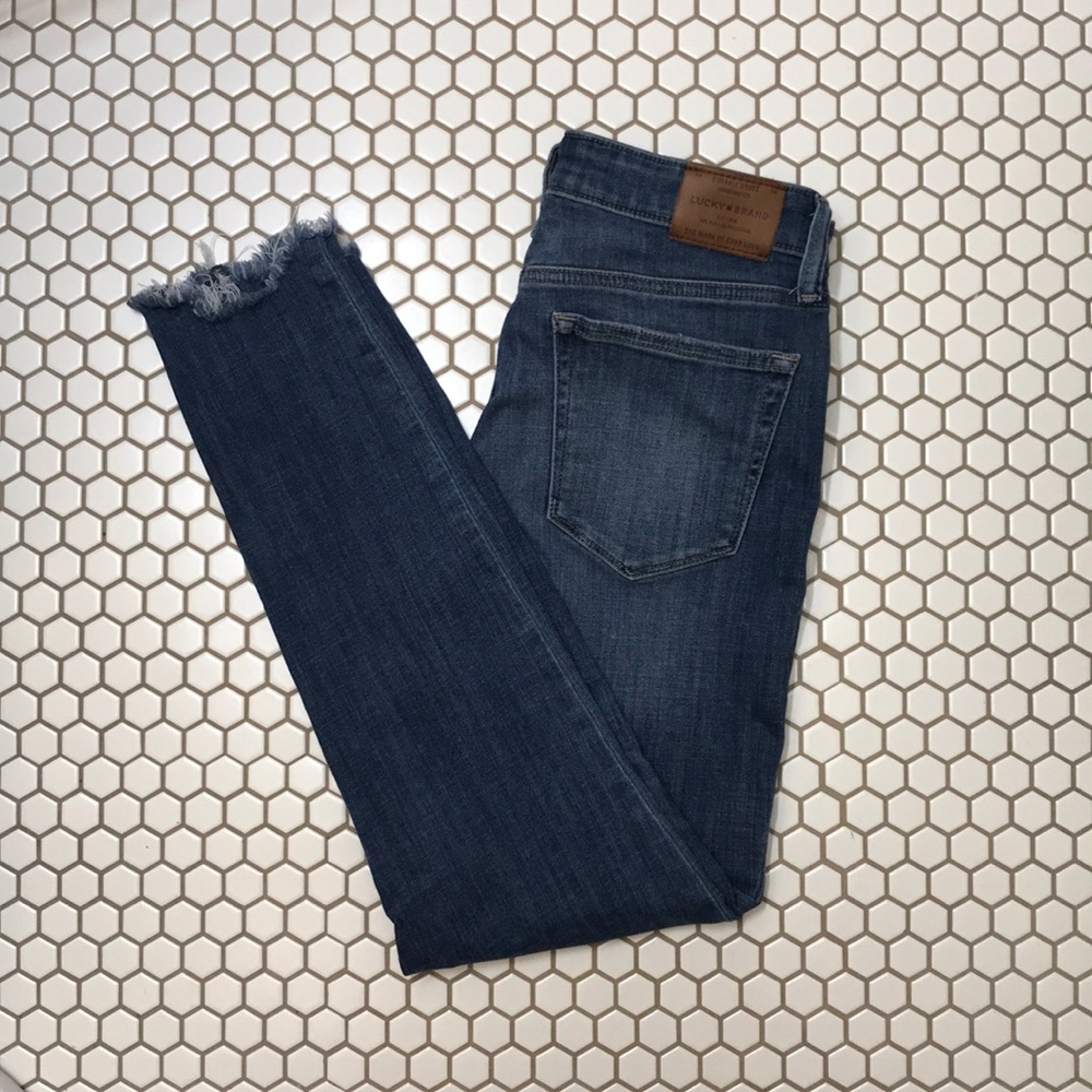 Lucky Brand Mid-Rise Skinny Jeans